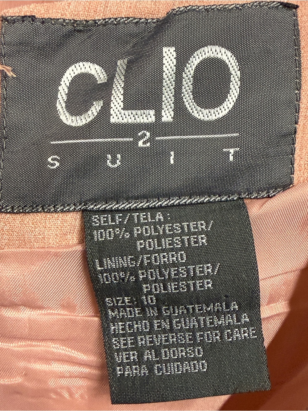 CLIO Mauve Sleeveless Shift Dress - Picture 3 of 5
